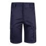 VL HEBE Bermudas elásticas multibolsillos (240g/m²), en algodón (46%), EMF (38%) y poliéster (16%).
