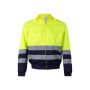 VL NEPTUNE LARGE Chaqueta bicolor de sarga (210g/m²) en poliéster (80%) y algodón (20%)