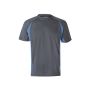 Camiseta técnica bicolor bird-eye VL SLAYER (160g/m²), de poliéster (100%)