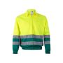VL NEPTUNE Chaqueta bicolor de sarga (210g/m²) en poliéster (80%) y algodón (20%)