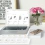 Planny Planificador de escritorio en PVC con calendario