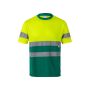 VL BRAHMA Camiseta técnica grande bicolor bird-eye (140g/m²), en poliéster (100%)