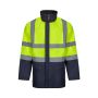 Parka 4 en 1 bicolor VL JUNO (180g/m²), de poliéster (100%) con revestimiento de PU