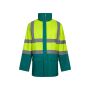 Parka 4 en 1 bicolor VL JUNO (180g/m²), de poliéster (100%) con revestimiento de PU
