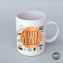 Taza de arte mate de cerámica para sublimación, acabado mate