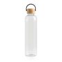 BTBottle Garrafa 1000ml de tritán con tapa de bambú