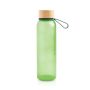 Atlántida Botella de vidrio esmerilado 500ml, con asa de silicona