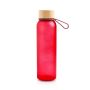 Atlántida Botella de vidrio esmerilado 500ml, con asa de silicona