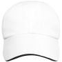 Gorra cool tipo sándwich de 6 paneles de GRS reciclado 