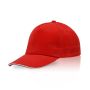 Zectra Gorra para adulto, visera sandwich, de algodón peinado