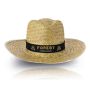 Sombrero de adulto de paja oscura Kynts