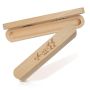 Wooxe Estuche de madera para un bolígrafo