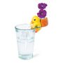 Vaso con pajita