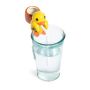 Vaso con pajita
