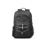 MOCHILA DELFOS Mochila para ordenador portátil en poliéster reciclado 300D y poliéster reciclado 600D con elementos reflectantes