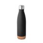 SOLBERG Botella térmica de acero inoxidable con base de corcho 560 ml