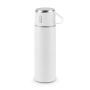 COMANECI Botella de acero inoxidable (90% reciclado) de doble pared, con acabado mate 490 mL