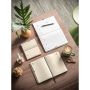 QUENTAL A5 Agenda en corcho y lino