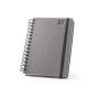 SIMMEL Agenda A5, con anillas, de piel (58% reciclada)