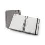 SIMMEL B5 Agenda B5, con anillas, en piel (58% reciclada)