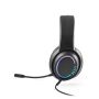 Thorne Headset RGB Auriculares con cable de 2 m, micrófono y luces LED RGB en ABS