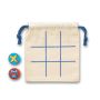 CROSSES Clásico juego del tres en raya con 10 piezas de contrachapado
