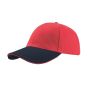 Gorra Liberty Sandwich, 100% algodón peinado