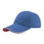 Gorra Zoom Piping Sandwich, 35% algodón / 65% poliéster
