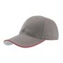 Gorra Zoom Piping Sandwich, 35% algodón / 65% poliéster