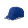 RECY FIVE PIPING Gorra Recy Five Piping, 100% Poliéster Reciclado