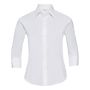 Camisa de popelina de manga larga para mujer