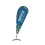Bandera Drop 100% Personalizada, 4.8