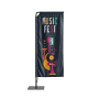 Bandera Rectangular 100% Personalizada, 2.1
