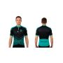 Camiseta de Ciclismo 100% Personalizada AGOSTINHO, MICROPERFORADO