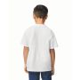 Camiseta infantil softstyle de peso medio