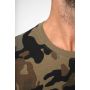 Camiseta de manga corta camuflada
