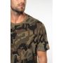Camiseta de manga corta camuflada