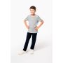 Camiseta de cuello redondo para niño
