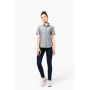 Women's short sleeve easy-care Oxford shirt