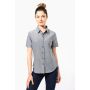 Women's short sleeve easy-care Oxford shirt