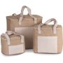 Bolsa isotérmica de yute - modelo pequeño