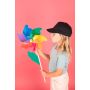 Gorra infantil con sándwich en contraste de 5 paneles