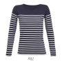 Camiseta de manga larga SOL'S MATELOT para mujer