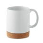 Taza con corcho para sublimación