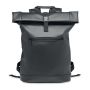 Mochila enrollable de PU para portátil