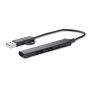 Hub USB de 4 puertos 19 cm