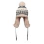 Gorro de punto con visera