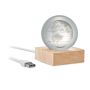Bola de cristal con globo LED