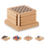 Set de 4 bases de copa de corcho