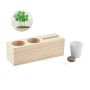 Soporte de mesa con kit de semillas